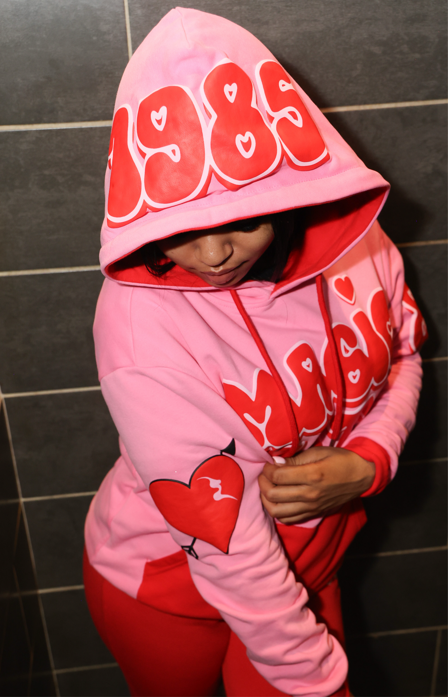 Pink All Star Hoodie