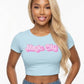 Crop Logo Tee