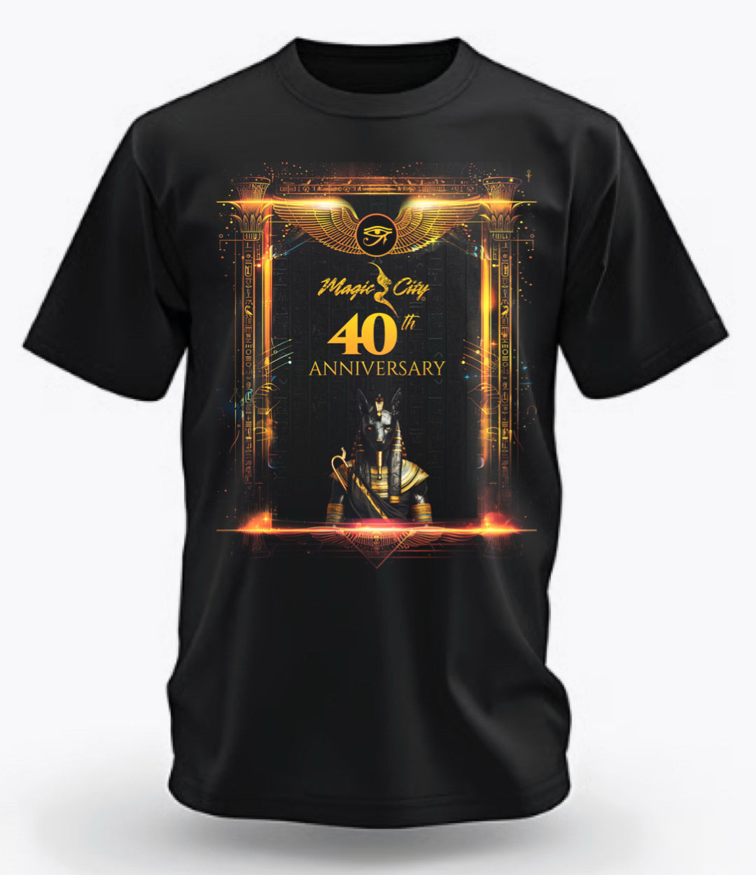 Magic City 40th Egyptian God Anniversary Tee