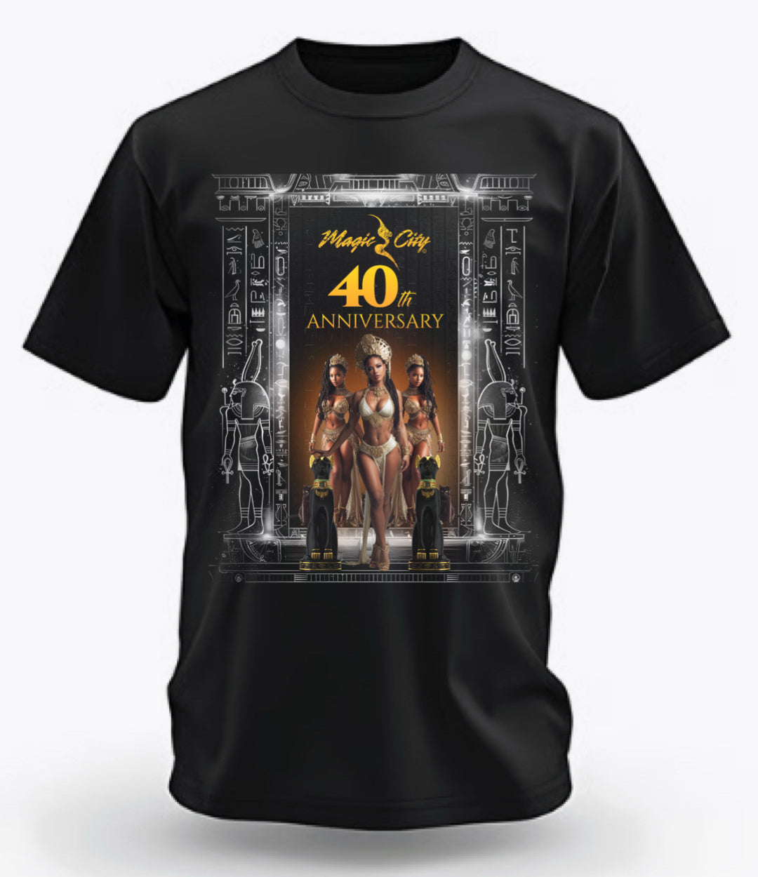 Magic City 40th Anniversary Egyptian Goddesses Tee